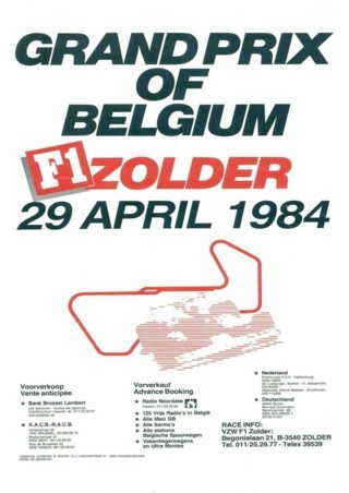 poster Zolder 1984